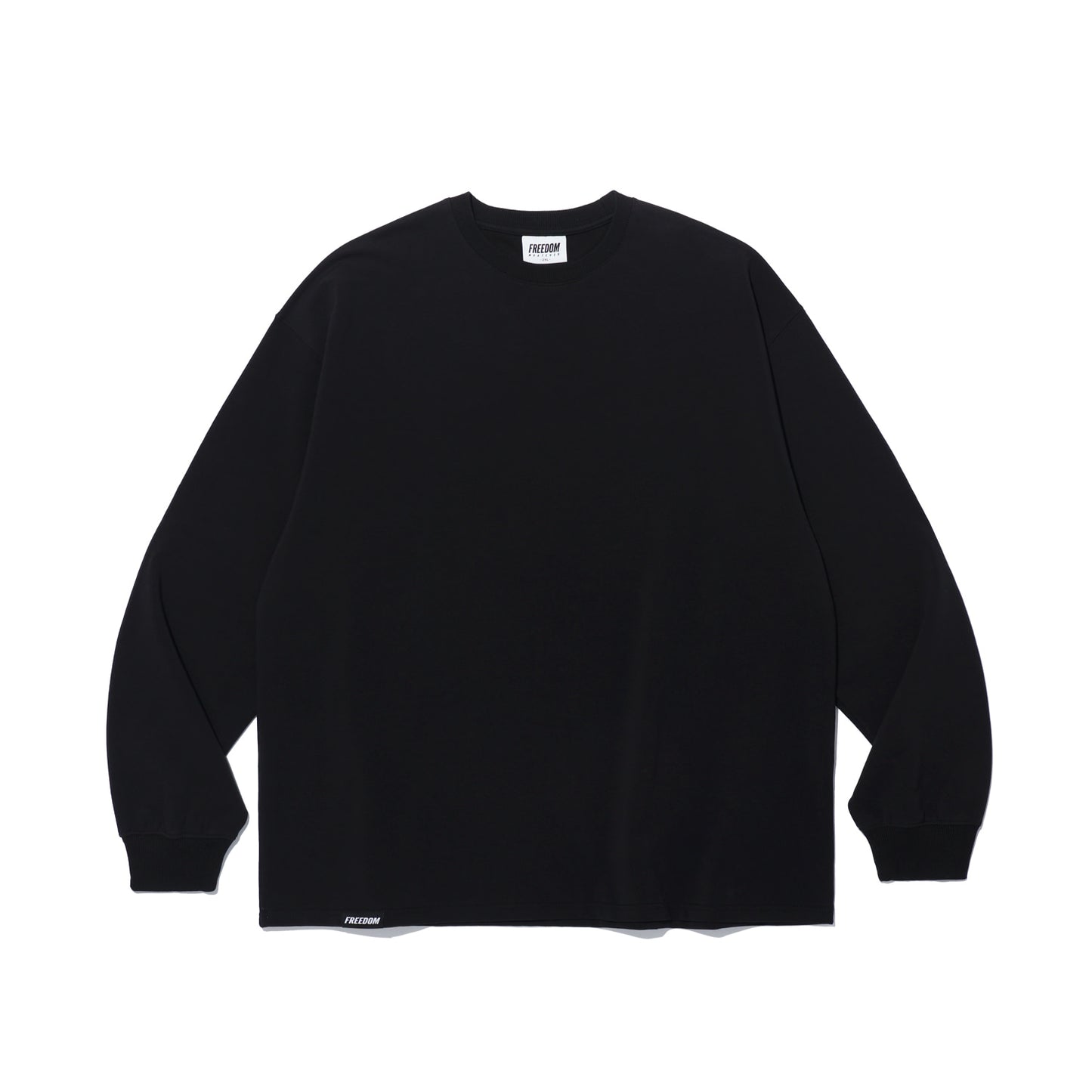 Freedom Back Print Long Sleeve (Black)