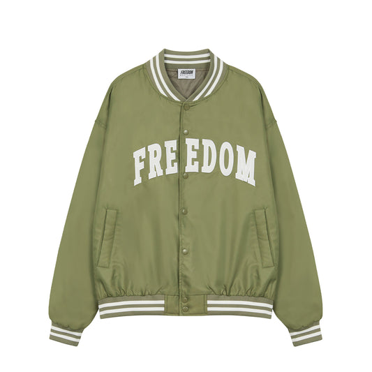 FREEDOM Logo MA-1 jacket (khaki)