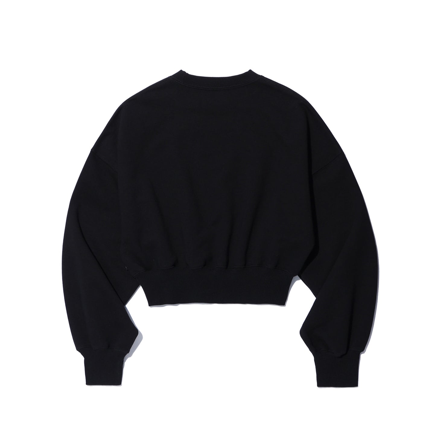 Women's Fisher Logo Crop Sweatshirt (Black)