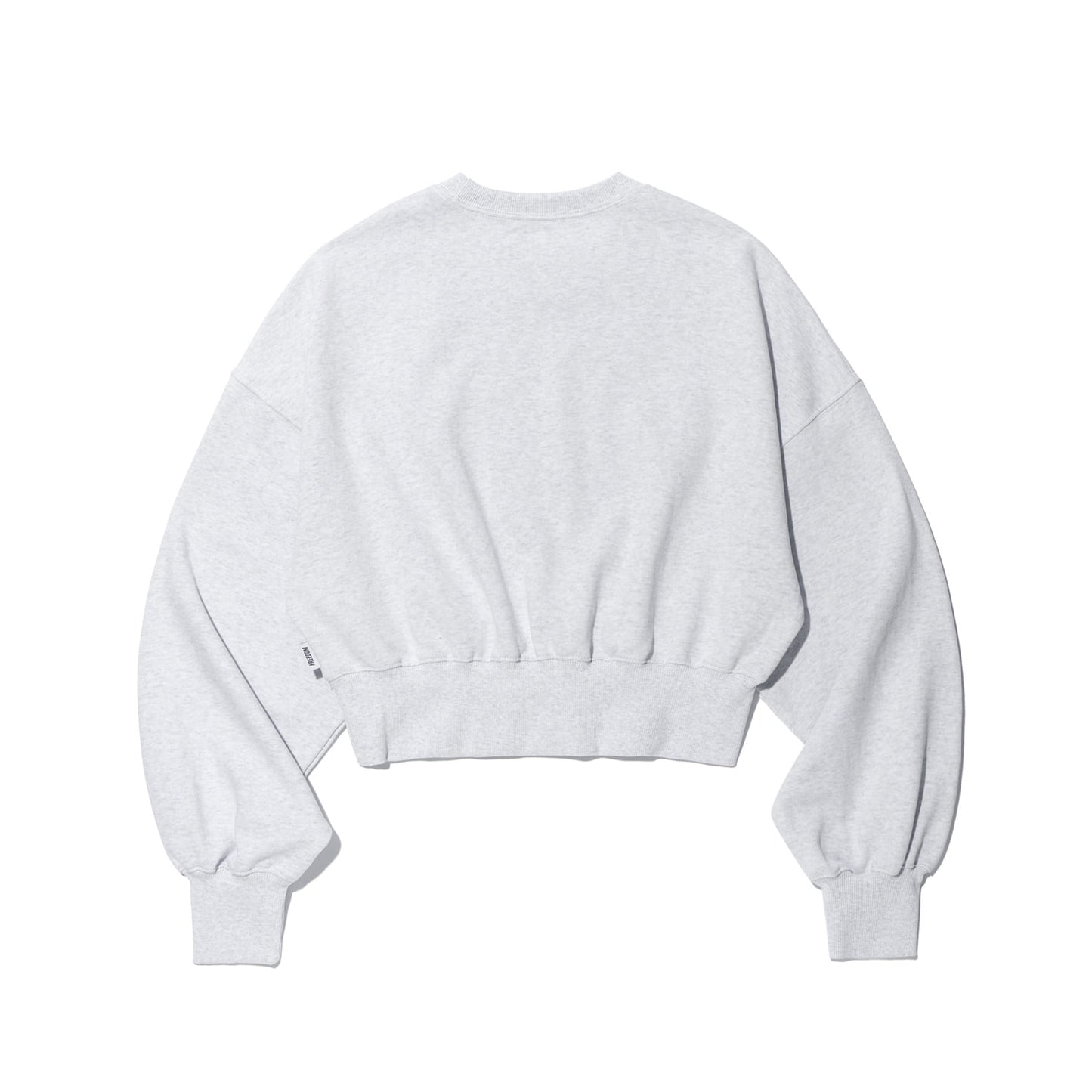 Women's Fisher Logo Crop Sweatshirt (Melange)
