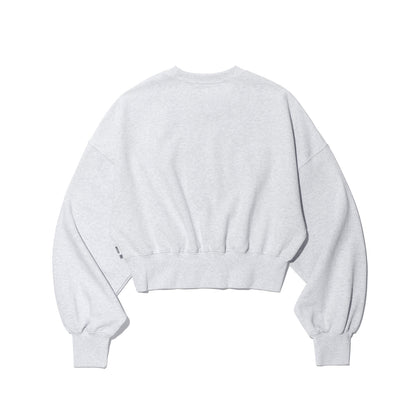 Women's Fisher Logo Crop Sweatshirt (Melange)
