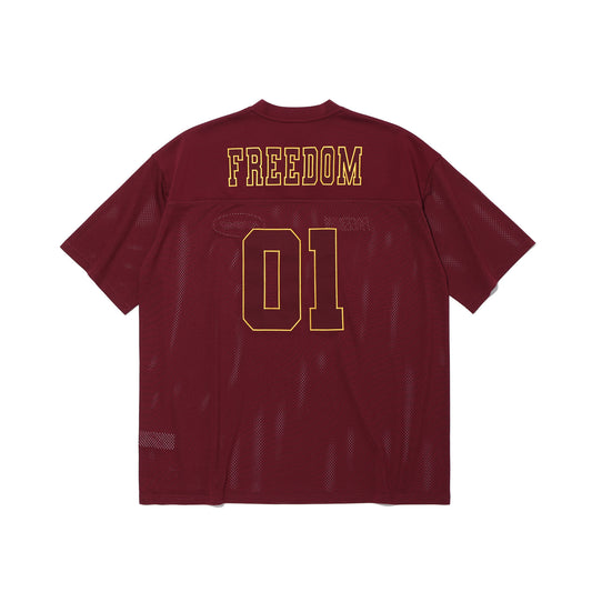 Freedom Mesh Rugby Jersey (Wine)