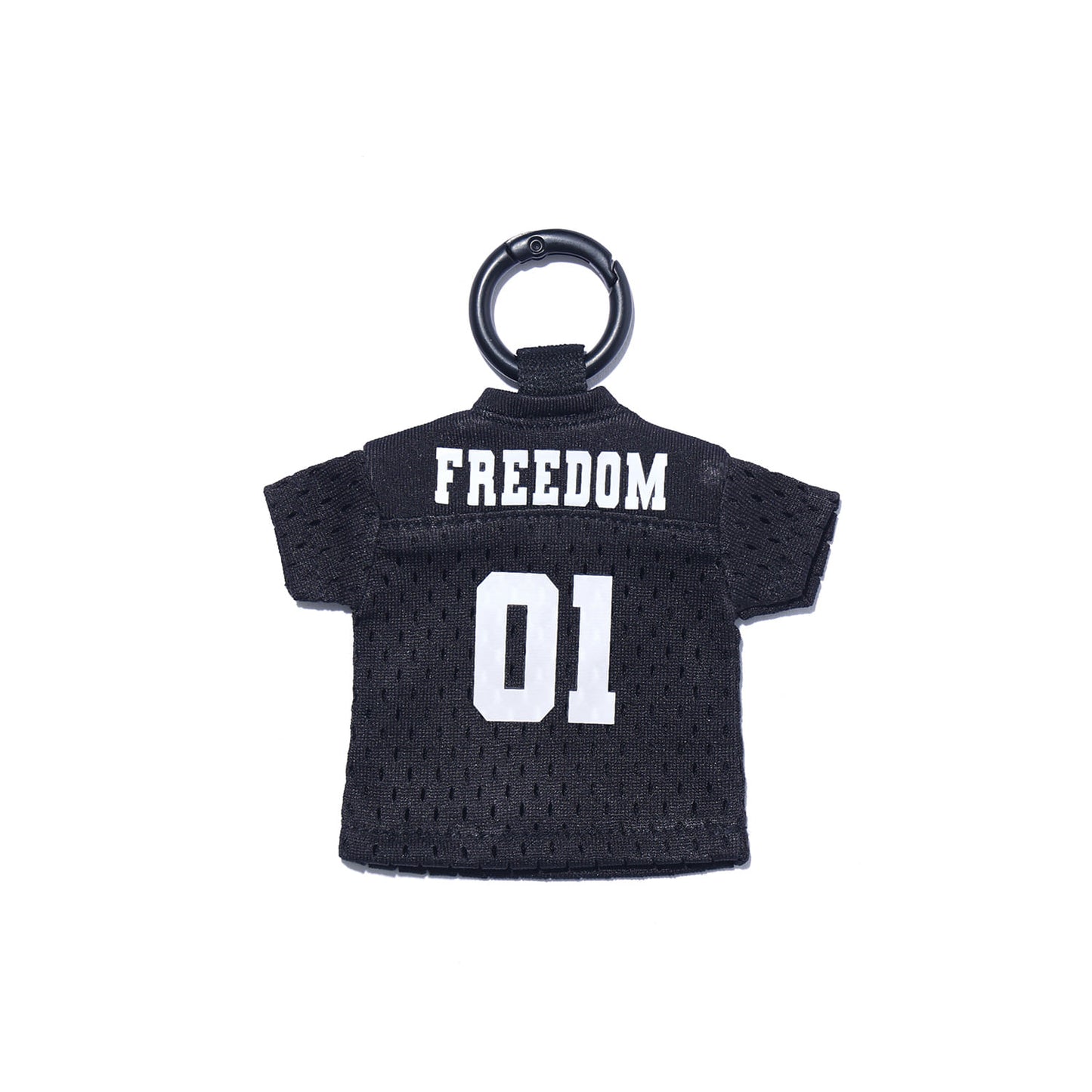 Mini Rugby Keyring (Black)