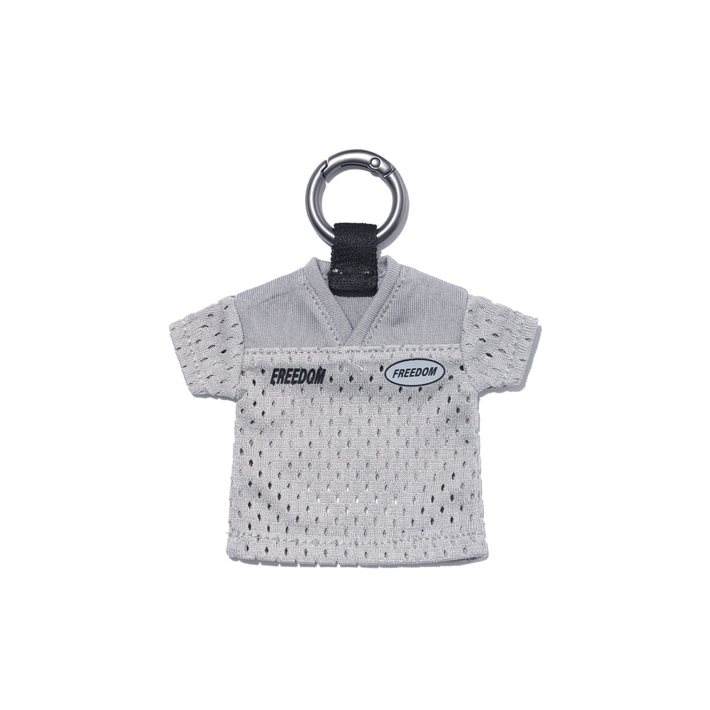 Mini Rugby Keyring (Gray)