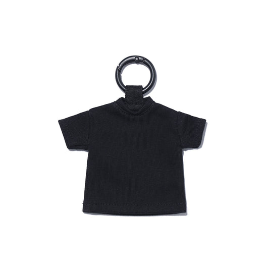 Mini Back Printing T-Shirts Keyring (Black/Red)