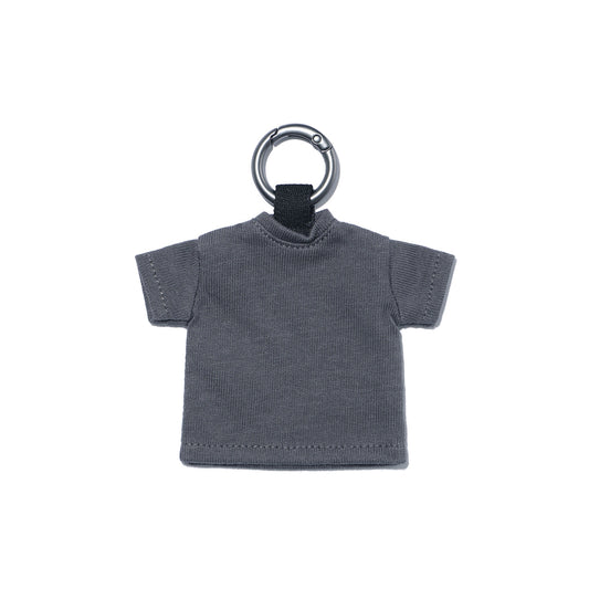 Mini Back Printing T-Shirts Keyring (Dark Gray/Blue)
