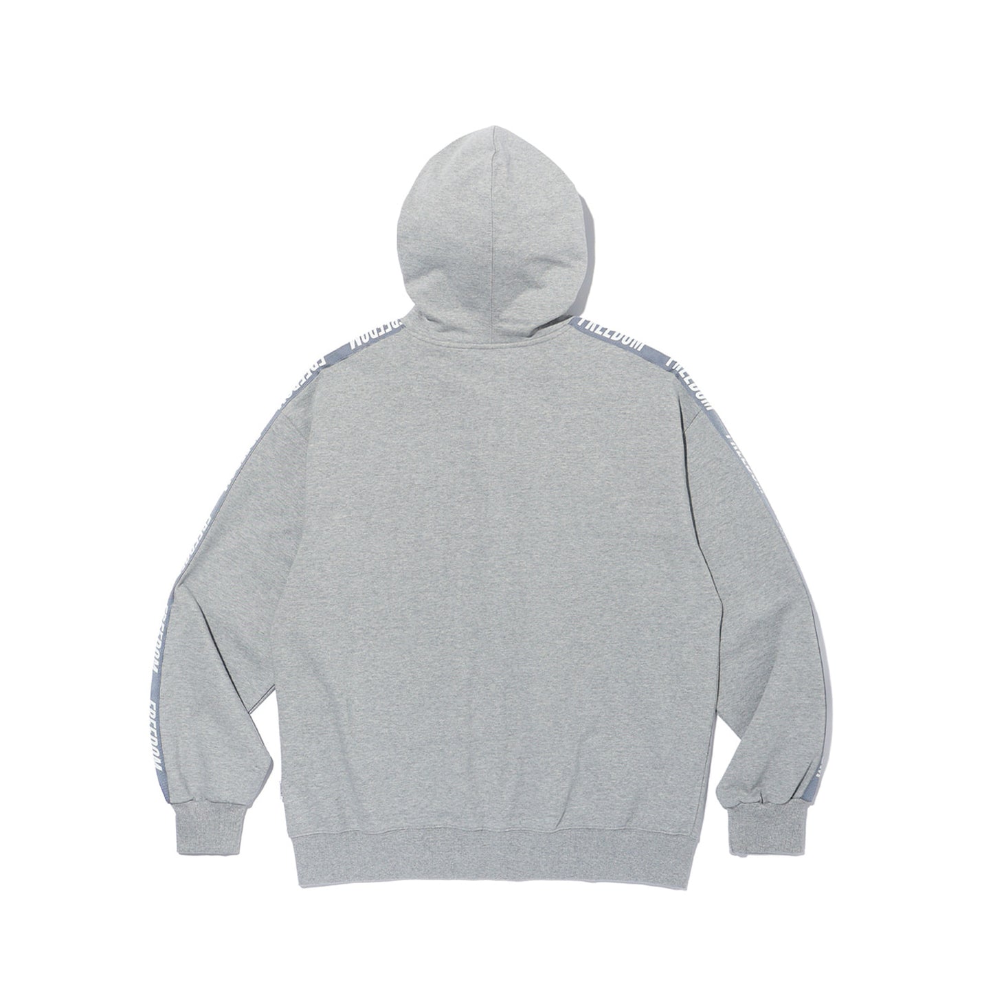 Freedom Lettering Hoodie (Gray)