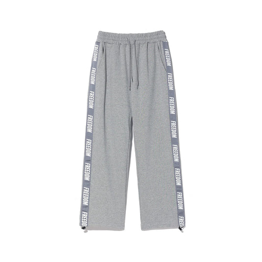 Women's Lettering Sweat Pants (Grey)