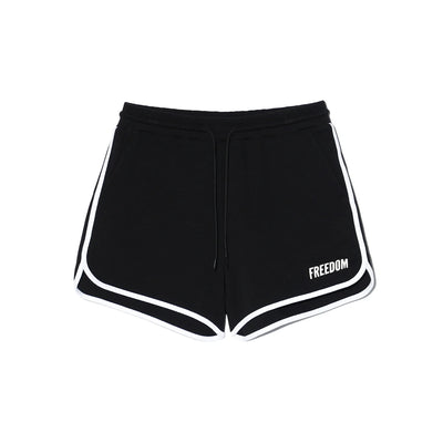 Women's Logo Easy Dolphin Shorts (Black)