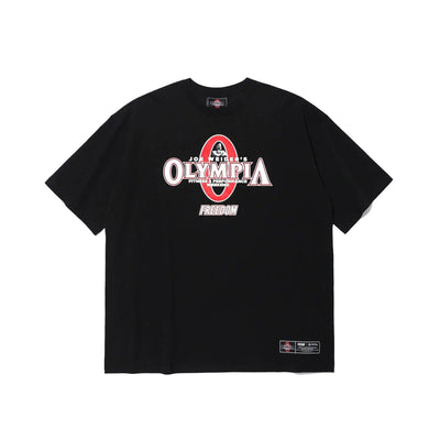 Olympia Big Logo T-Shirts (Black)