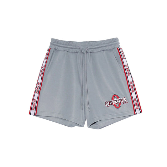 Women's Olympia Lettering Shorts (Grey)